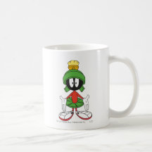 Marvin der Marsmensch verwirrt Tee Tasse