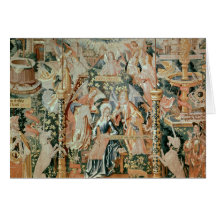 Mary im Tempel, Szenen vom Leben von Karten