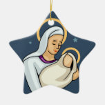 Mary-u. Baby-Jesus-Weihnachtsverzierung Weinachtsornamente