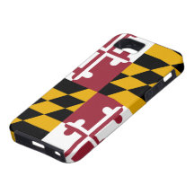 Maryland-Flagge iPhone 5 Fall iPhone 5 Etuis