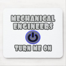 Maschinenbauingenieure schalten mich ein mousepad