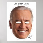 Maske Joe Bidens Halloween Posterdrucke