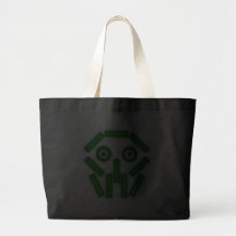 Maske mask leinentasche