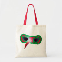 Maske mask leinentasche
