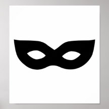 Maske Plakatdruck
