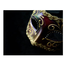 Maske Postkarte
