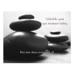 Massage-Steine Einladung