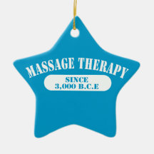Massage-Therapie seit 3.000 B.C.E. Weihnachtsbaum Ornament