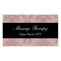 Massage-Visitenkarten