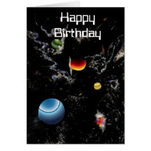 Maßkarte si-FI springendes alles Gute zum Geburtst