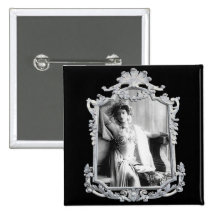 Mata Hari Anstecknadelbuttons