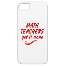 Math Teachers iPhone 5 Cover