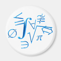 mathematische Symbole mathematical symbols Magnets