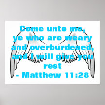 Matthew-11:28 Plakat