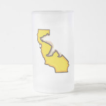 Mattierter Bierbecher des Kalifornien-Bärn-Staatss Tee Haferl