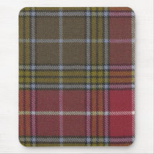 Mausunterlage-Buchanan alter verwitterter Tartan Mousepads