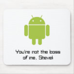 Mausunterlage für Android™ Fans! Mauspads