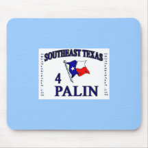 Mausunterlage Se Texas4palin - Blau Mauspads