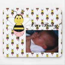 MayBee Hummel-Bienen-Baby-Bild Mousepad