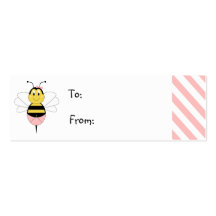 MayBee Hummel-Bienen-Geschenk-Umbau Visitenkarten