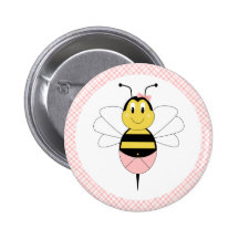 MayBee Hummel-Bienen-Knopf Anstecknadelbutton