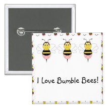 MayBee Hummel-Bienen-kundengerechter Knopf Button