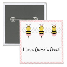 MayBee Hummel-Bienen-kundengerechter Knopf Button