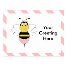 MayBee Hummel-Bienen-Postkarte