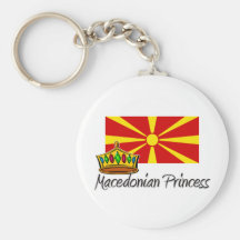 Mazedonische Prinzessin Schlüsselanhänger