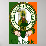 McBride Clan-Motto-Plakat-Druck