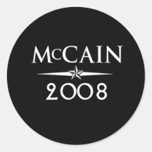 MCCAIN 2008 STICKER
