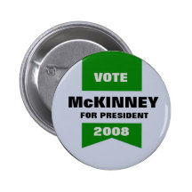 McKINNEY FÜR PRÄSIDENTEN BUTTON