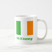 McKinney Iren-Flagge Kaffee Tassen