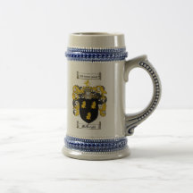 McKnight Wappen Stein Haferl