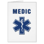 Mediziner-Stern des Lebens Grußkarten