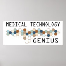 Medizinisches Technologie-Genie Plakate