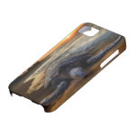 Meeresschildkröte-Sonnenuntergang iPhone 5 Etui