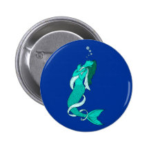 Meerjungfrau mermaid anstecknadelbuttons