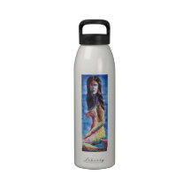 Meerjungfrau-Wasser-Flasche Wiederverwendbare Wasserflasche