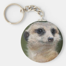 Meerkat auf dem Blick heraus Schlüsselband