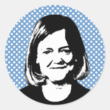 Meg Whitman für Gouverneur 2010 Runde Aufkleber