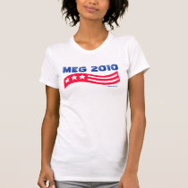 Meg Whitman-rote weiße und blaue Americanahemden t-shirts