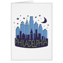 Mega- cooles Philly Skyline Karten