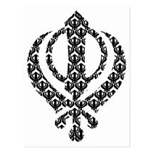 Mega- Khanda Postkarte