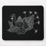 Mehendi Pfau Mousepads