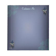 Mehndi Ganesha (Blue) Memo Pad