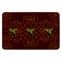 Mehndi Ganesha Magnets