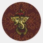 Mehndi Ganesha Sticker