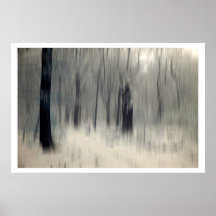 Mehr Winter-Holz Plakatdruck