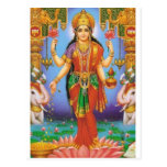 (mehrfache Produkte ausgewählt) goddes laxshmi Postkarten
